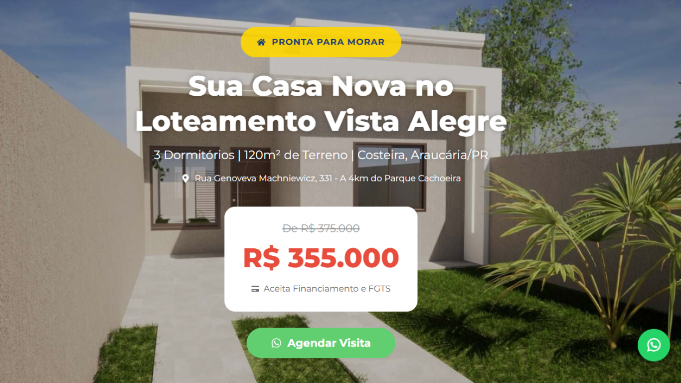 landing page – Luder Imoveis